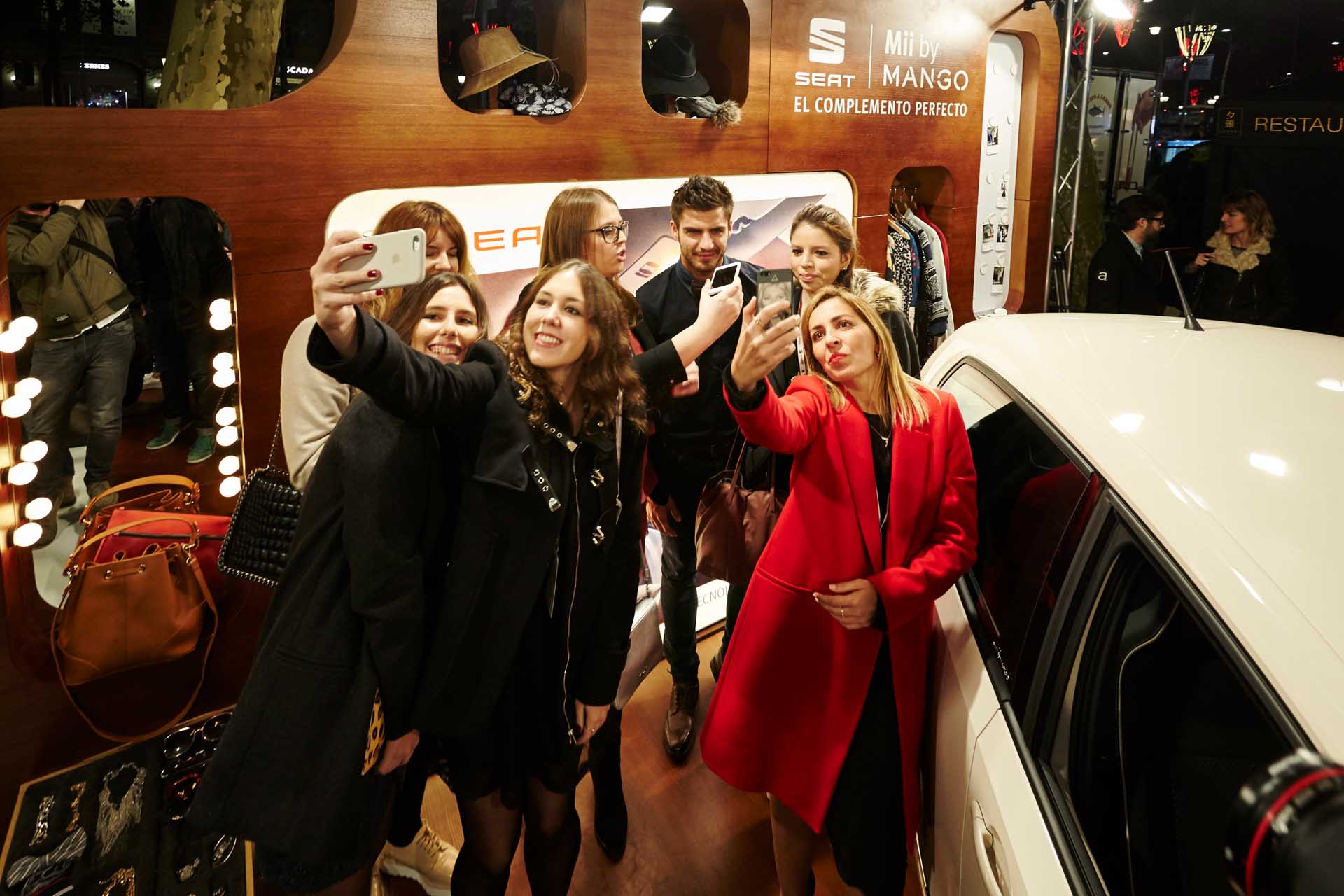 Presentation of the Seat Mii by Mango by Marc Díez Corporate photographer in Barcelona